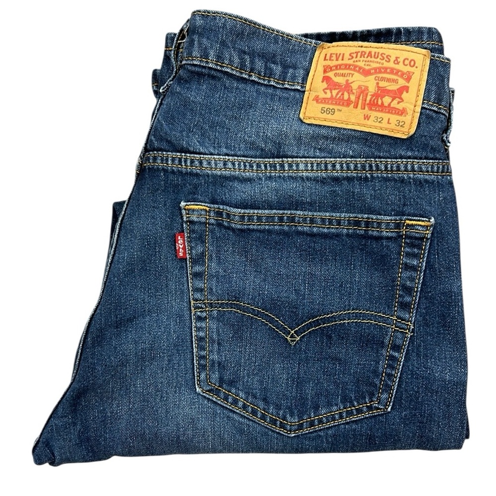 Levi's 569 Straight Jeans - Dark Blue